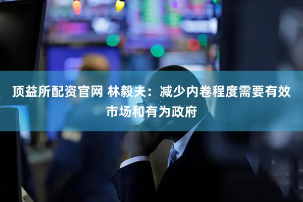 顶益所配资官网 林毅夫:减少内卷程度需要有效市场和有为政府